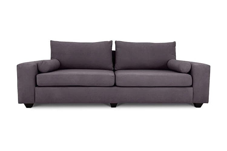 Euro 3 Seater Couch Suede 